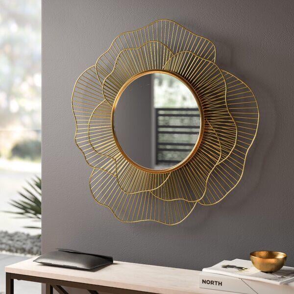 Metal Framed Mirror