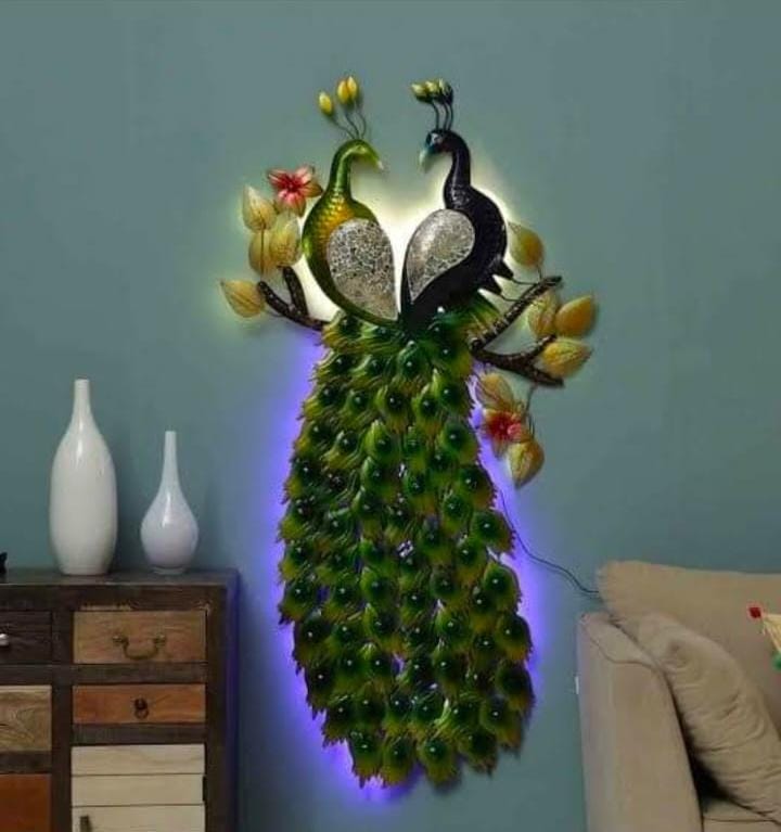 handicraft peacock wall art , handicraft wall art online