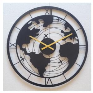 Madhuram designer clock collection, world map clock
